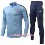 Manchester City Ensemble Sweat d'entrainement Bleu 2018/2019